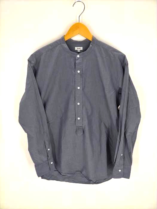 SCYE(サイ) shuttle chambray band collar pullover メンズ US：38
