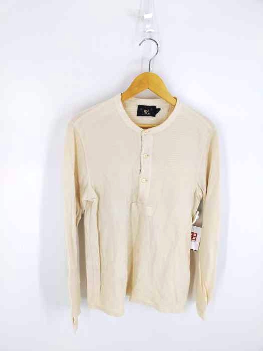 RRL RALPH LAUREN(ダブルアールエル ラルフローレン) ヘンリーネック ワッフル サーマル カットソー メンズ JPN：S