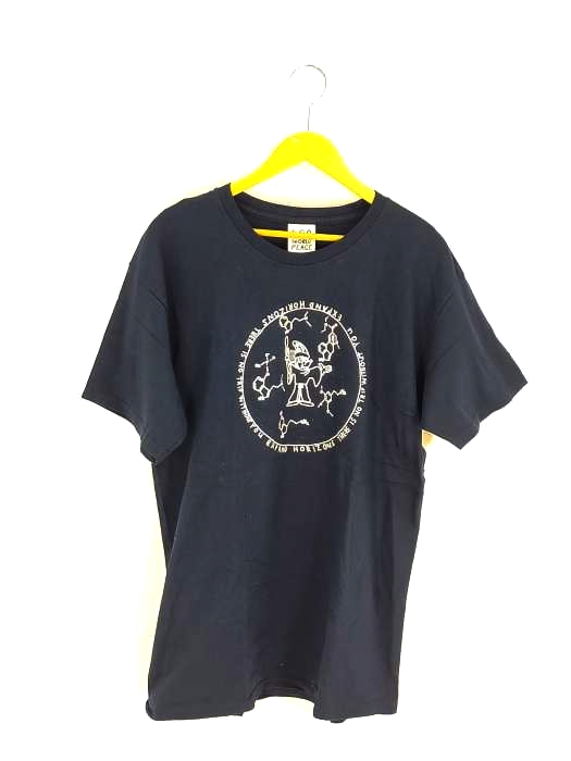ユーズドフルギ USED古着 {{LSD WORLD PEACE}} プリントTシャツ メンズ JPN：L