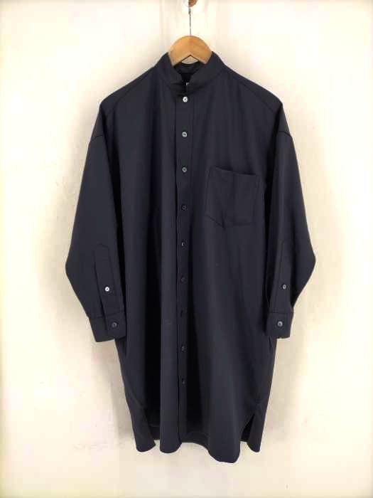 ティッカ TICCA 22AW ウォッシャブルウール スタンドカラーチュニック レディース FREE