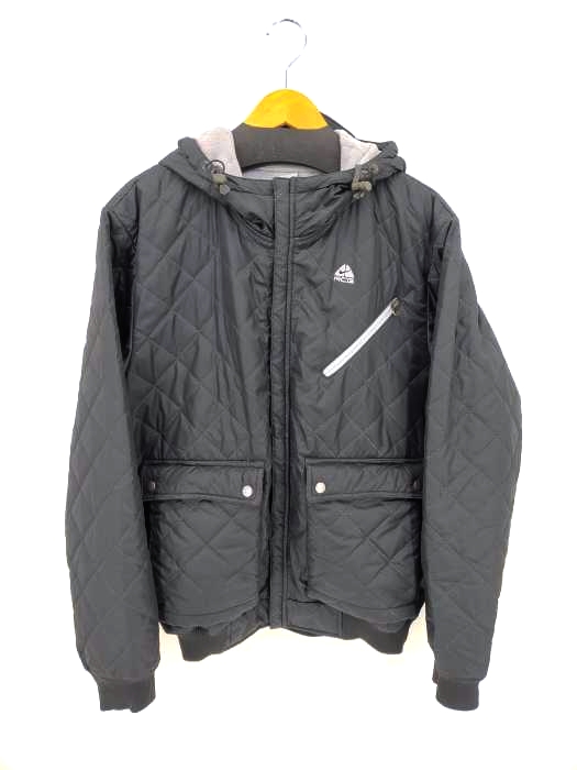 ナイキエーシージー NIKE ACG 00S 08AW キルティングフーデッドジャケット メンズ JPN：M