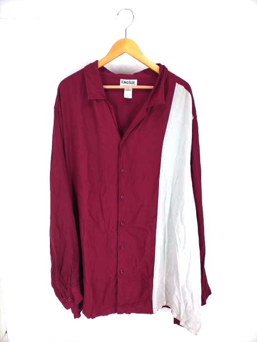 キングサイズ KINGSIZE オーバーサイズ 開襟シャツ メンズ  4XL