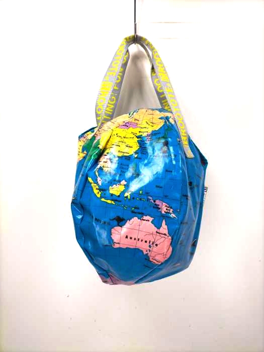 ルートート ROOTOTE コドモルー 地球儀柄 トートバッグ レディース 表記無
