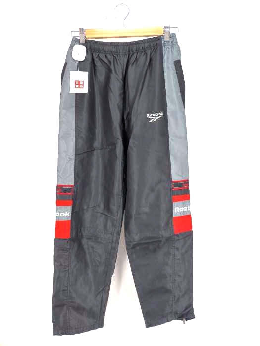 リーボック Reebok 裾ジップナイロンパンツ メンズ  M
