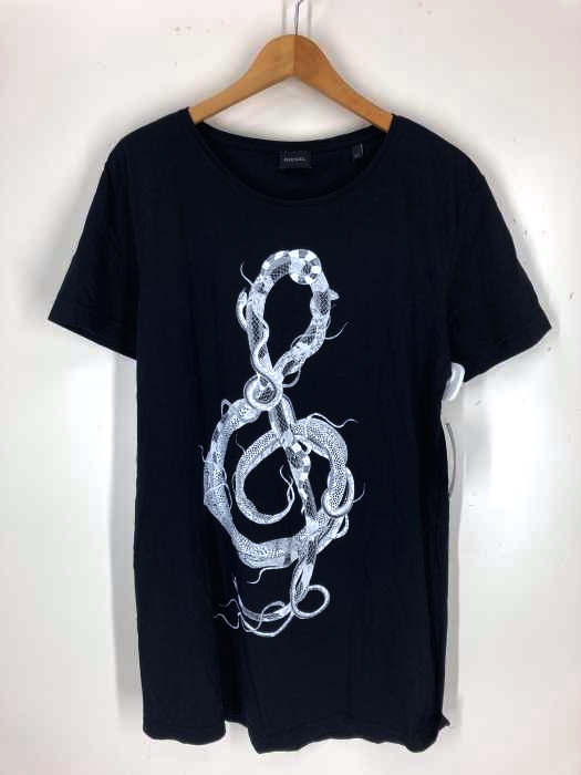 DIESEL(ディーゼル) プリント クルーネック Tシャツ メンズ import：XS import：XS