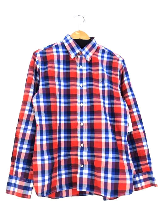 TOMMY HILFIGER(トミーヒルフィガー) チェック柄ボタンダウンシャツ メンズ トップス カジュアルシャツ