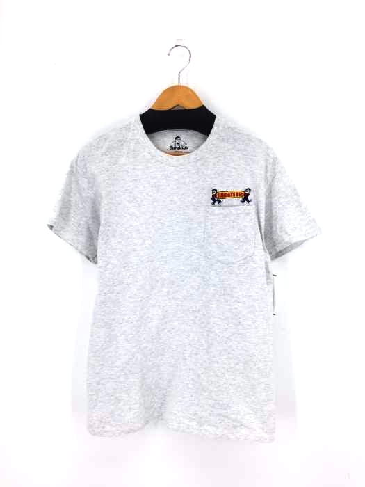 SUNDAYS BEST(サンデイズビースト) 刺繍クルーネックTシャツ メンズ JPN：M