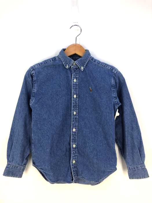 RALPH LAUREN(ラルフローレン) ワンポイントロゴデニムボタンダウンシャツ レディース トップス カジュアルシャツ