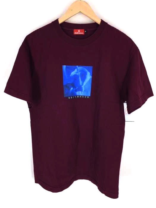 HELLRAZOR(ヘルライザー) プリント クルーネック 半袖 Tシャツ メンズ JPN:M