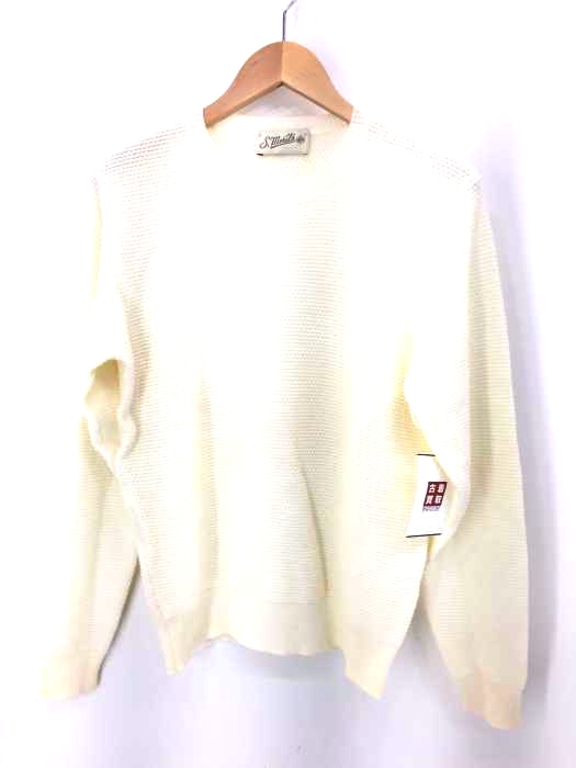 USED古着(ユーズドフルギ) s.morits  ワッフルウールセーター メンズ 表記無