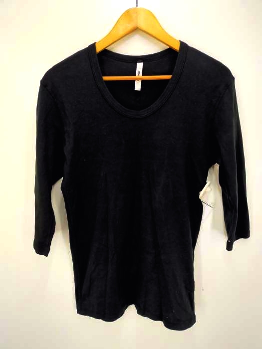 ATTACHMENT(アタッチメント) 80/2シルキーフライス Uネック7分袖 メンズ JPN：2