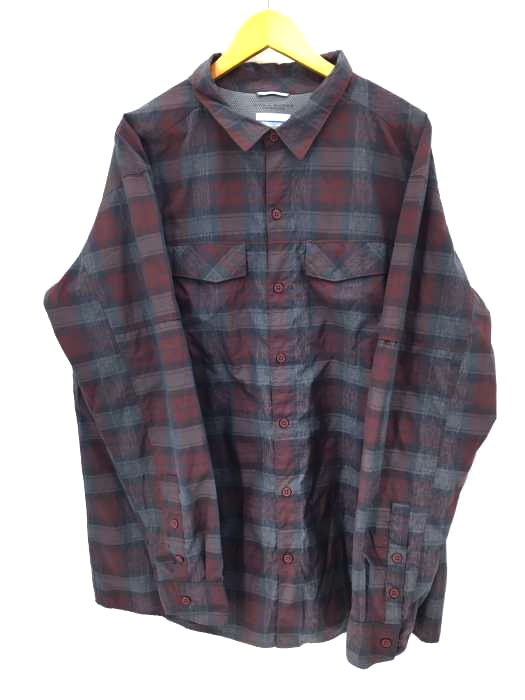 Columbia(コロンビア) Silver Ridge Plaid L/S Shirt メンズ import:XXL