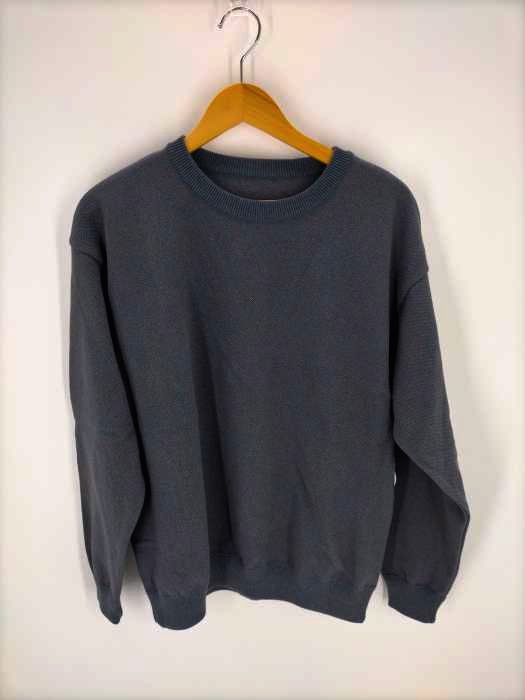crepuscule(クレプスキュール) 22SS LIGHT MOSS STITCH L/S SWEAT メンズ JPN:1