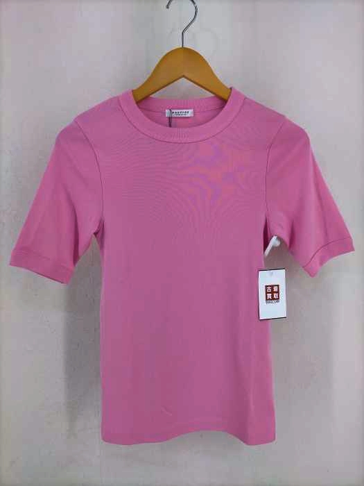 MACPHEE(マカフィー) 21SS シルキーフライス ハーフスリーブプルオーバー レディース JPN：S