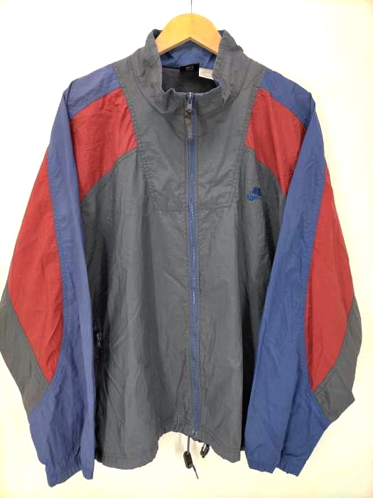 NIKE(ナイキ) ナイロンジップアップジャケット メンズ import：L