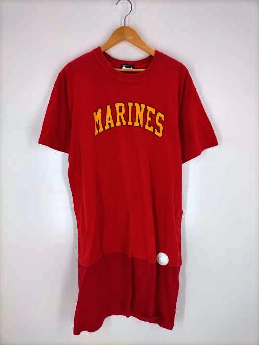 COMME des GARCONS HOMME PLUS(コムデギャルソンオムプリュス) AD2011 11AW リメイクロングtシャツワンピース メンズ 表記無