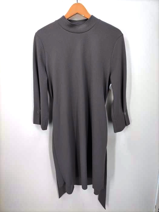 ザラ ZARA TEXTURED DRESS WITH BELT レディース import:S
