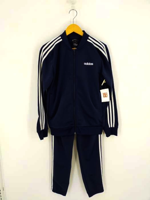 adidas(アディダス)  CORE 3ストライプス トリコットトラックスーツ メンズ  M