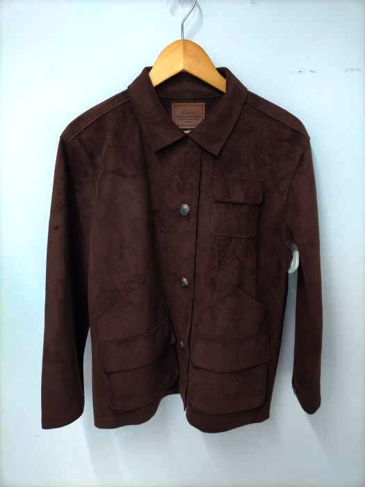 LAUREN RALPH LAUREN(ローレンラルフローレン) フェイクスウェードジャケット レディース import：M
