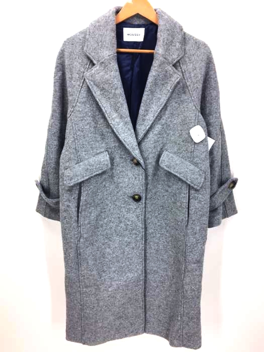 moussy(マウジー) SINGLE BREASTED WOOL COAT レディース  1