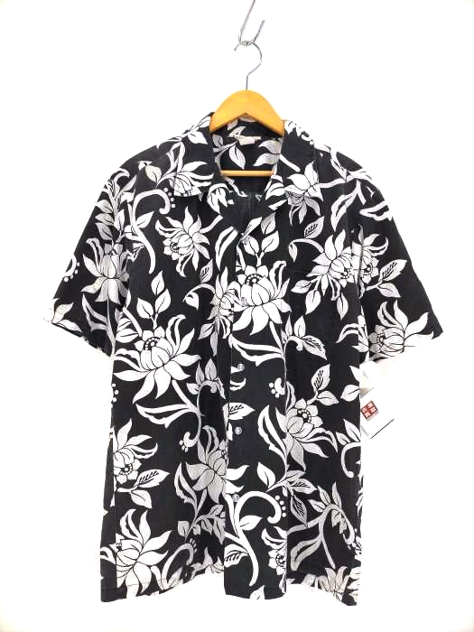 USED古着(ユーズドフルギ) アロハ柄 オープンカラーシャツ メンズ import：XL