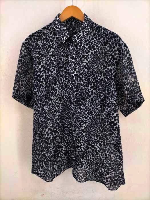 USED古着(ユーズドフルギ) 総柄半袖シアーシャツ メンズ 表記無