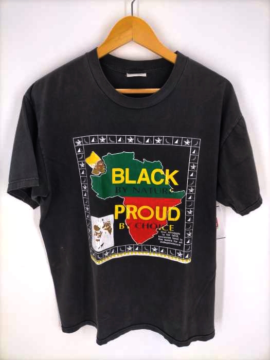 USED古着(ユーズドフルギ) {{JIVETALK}}両面プリント半袖Tシャツ メンズ JPN：L