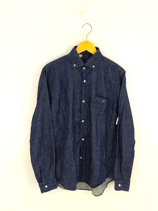 バーンズ アウト フィッターズ BARNS OUT FITTERS デニムシャツ メンズ JPN：3