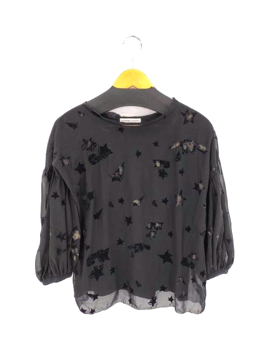 TSUMORI CHISATO(ツモリチサト) スター柄 ボリュームスリーブ シースルー ブラウス レディース JPN：2