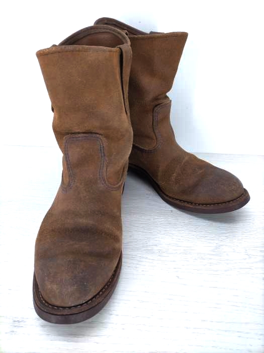 RED WING(レッドウィング) USA製 スウェード ペコスブーツ メンズ JPN：27.5