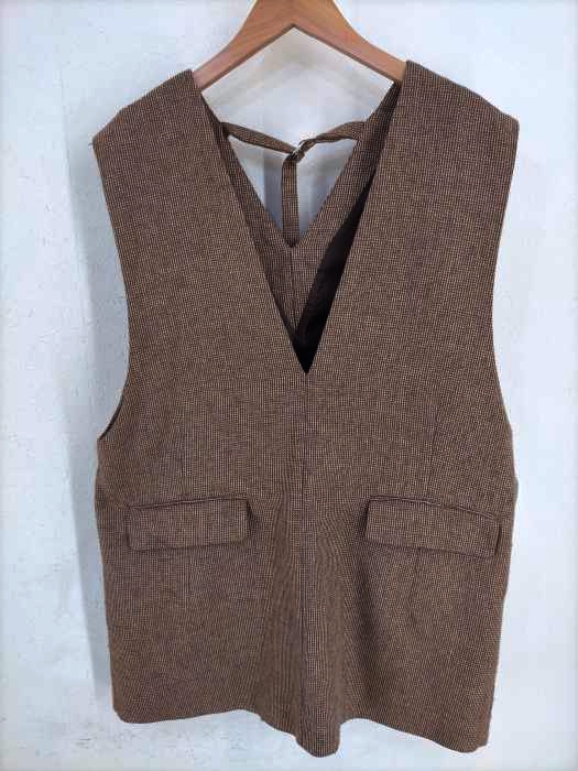 レイビームス Ray BEAMS 21AW Vネック バック ベルト ベスト レディース 表記無