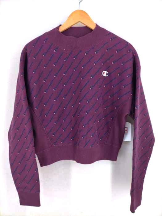 チャンピオン Champion 18年製 REVERSE WEAVE 青タグ復刻 ハイネックスウェット レディース JPN：XL