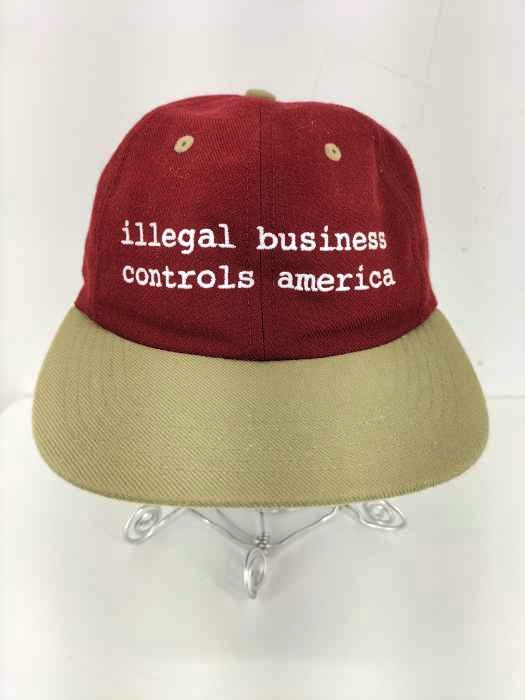 シュプリーム Supreme 18SS ILLEGAL BUSINESS 6 PANEL CAP メンズ  服飾品の為無