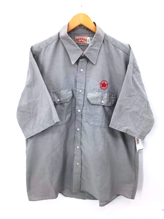 RED KAP(レッドキャップ) 半袖ワークシャツ メンズ import：XXL