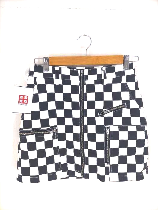 X-girl(エックスガール) SKATER TWILL FLIGHT SKIRT レディース JPN：M
