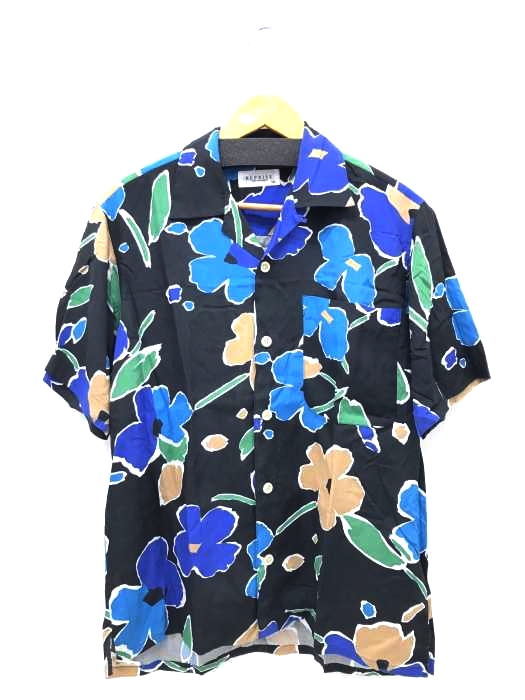 USED古着(ユーズドフルギ) 花柄オープンカラーシャツ アロハシャツ メンズ JPN：M