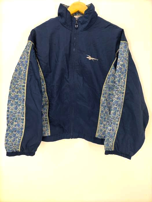 Reebok(リーボック) ジャガード切替ジップアップジャケット メンズ import：M