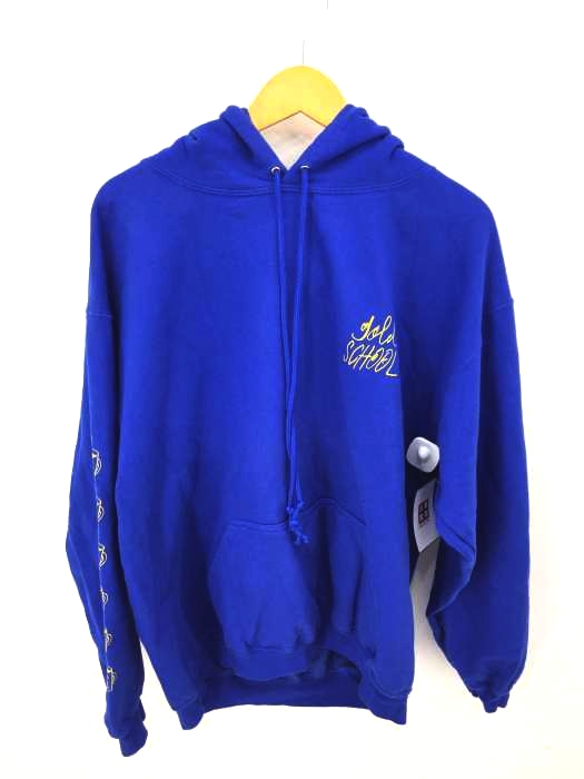ALSTYLE APPAREL & ACTIVEWEAR(アルスタイルアパレルアクティブウェアー) GOLD SCHOOL デザインプリントフーディー メンズ JPN：XL