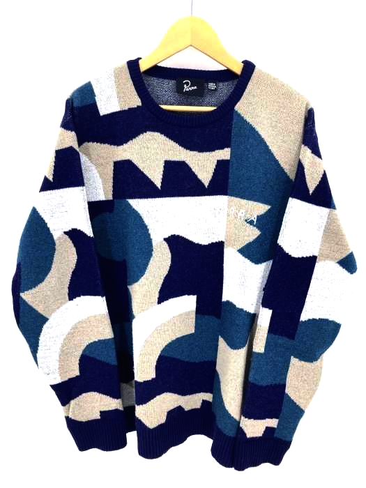 By Parra(バイパラ) CITY PLANNING PREMIUM KNITTED PULLOVER ニット メンズ JPN：XL