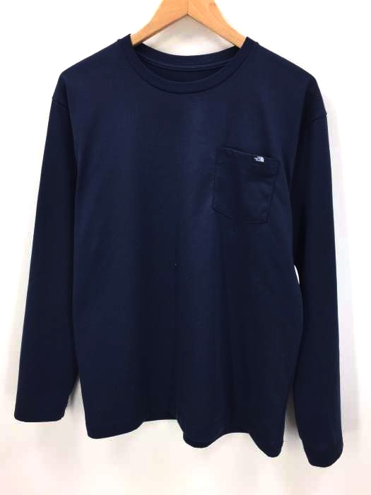 ザノースフェイス THE NORTH FACE フロントポケットロングスリーブTシャツ メンズ JPN：L