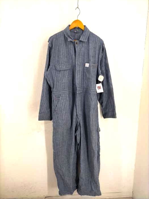 BICMAC(ビックマック) 60S GRIPPER ZIPPER ヘリンボーンツイルつなぎ メンズ 44R