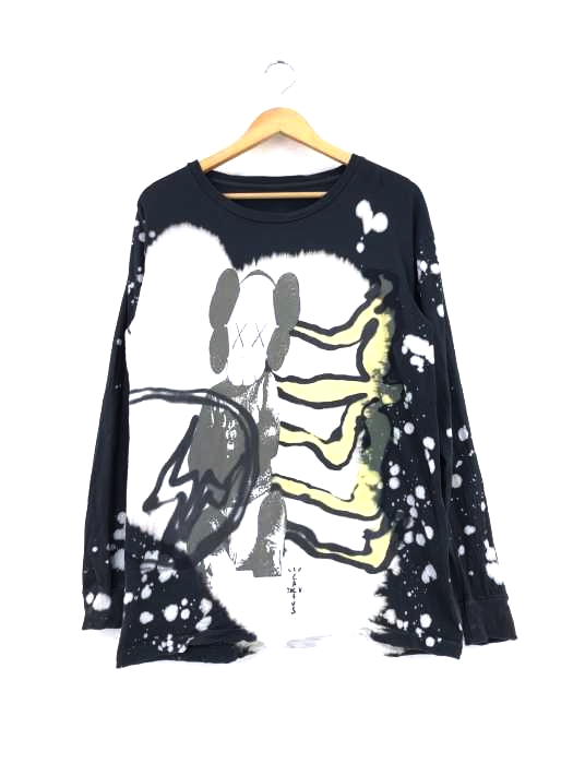 Travis Scott(トラヴィススコット) Kaws For Fragment L/S Tee メンズ  M