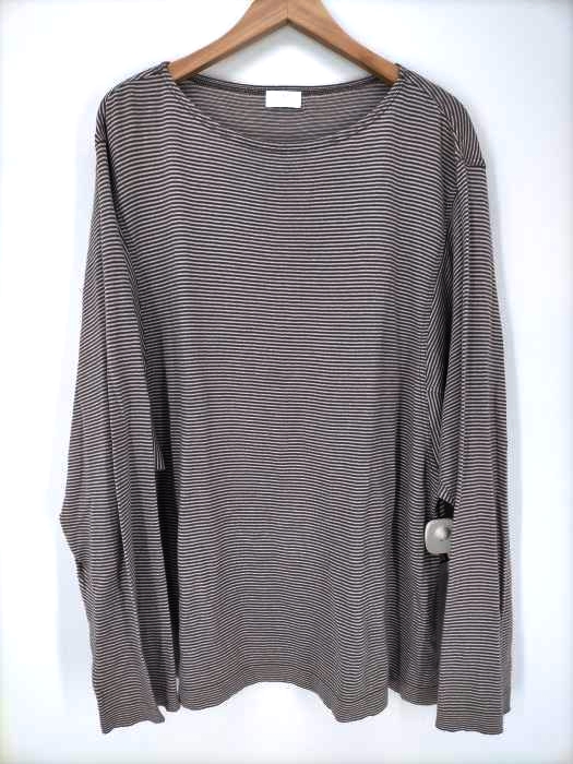 URU(ウル) 20SS CREW NECK L/S KNIT 14G PLAIN STICHES メンズ JPN：2