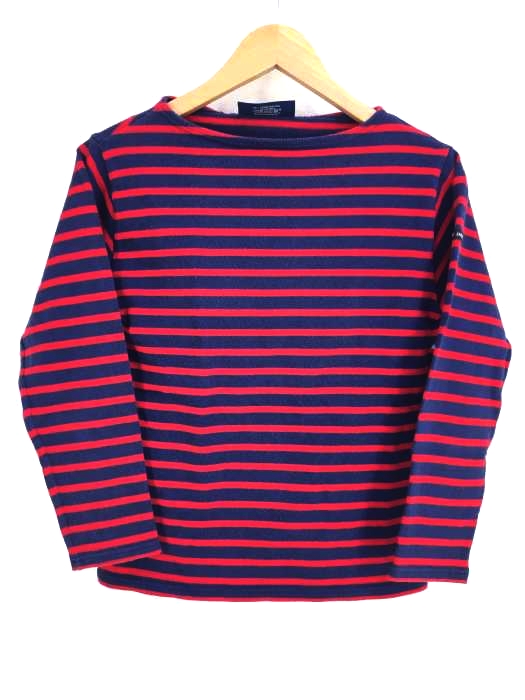 SAINT JAMES(セントジェームス) ボートネック ボーダーカットソー レディース  xxs