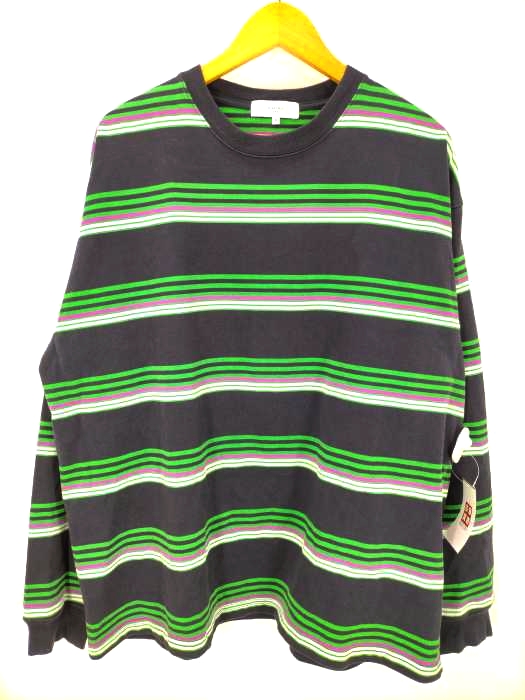 B:MING LIFE STORE by BEAMS(ビームス) 21SS ボーダークルーネックカットソー メンズ JPN：XL