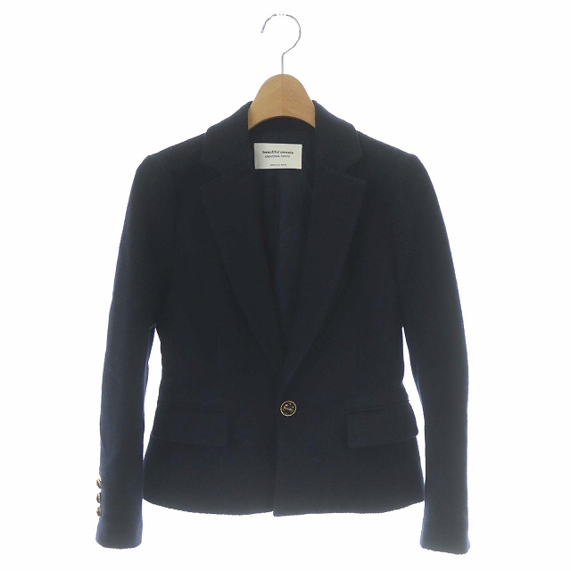 beautiful people(ビューティフルピープル) inraid jersey kids bar jacket レディース  130