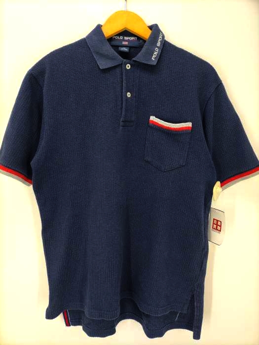POLO SPORT RALPH LAUREN(ポロスポーツラルフローレン) コットンポロシャツ メンズ import：M