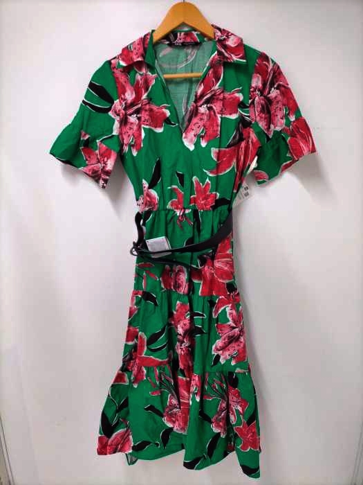 ZARA(ザラ) 花柄ワンピース レディース import:XS