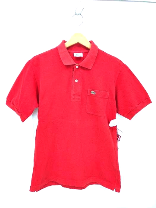 LACOSTE(ラコステ) コットン 半袖ポケットポロシャツ メンズ JPN：S