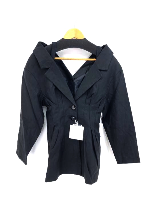 SLY(スライ) W V/N LINEN JK レディース  1